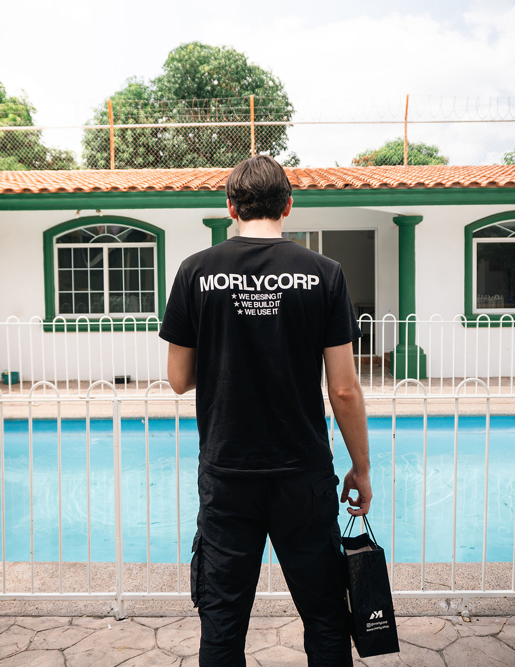 Morly Core Tee BLACK