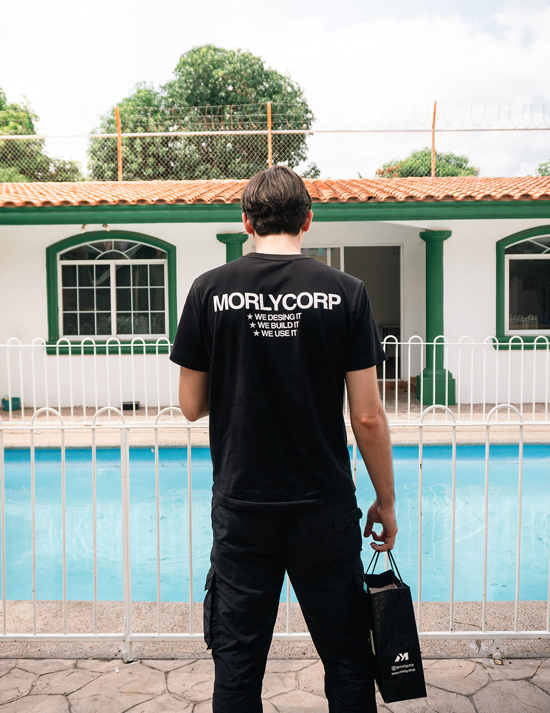 Morly Core Tee BLACK